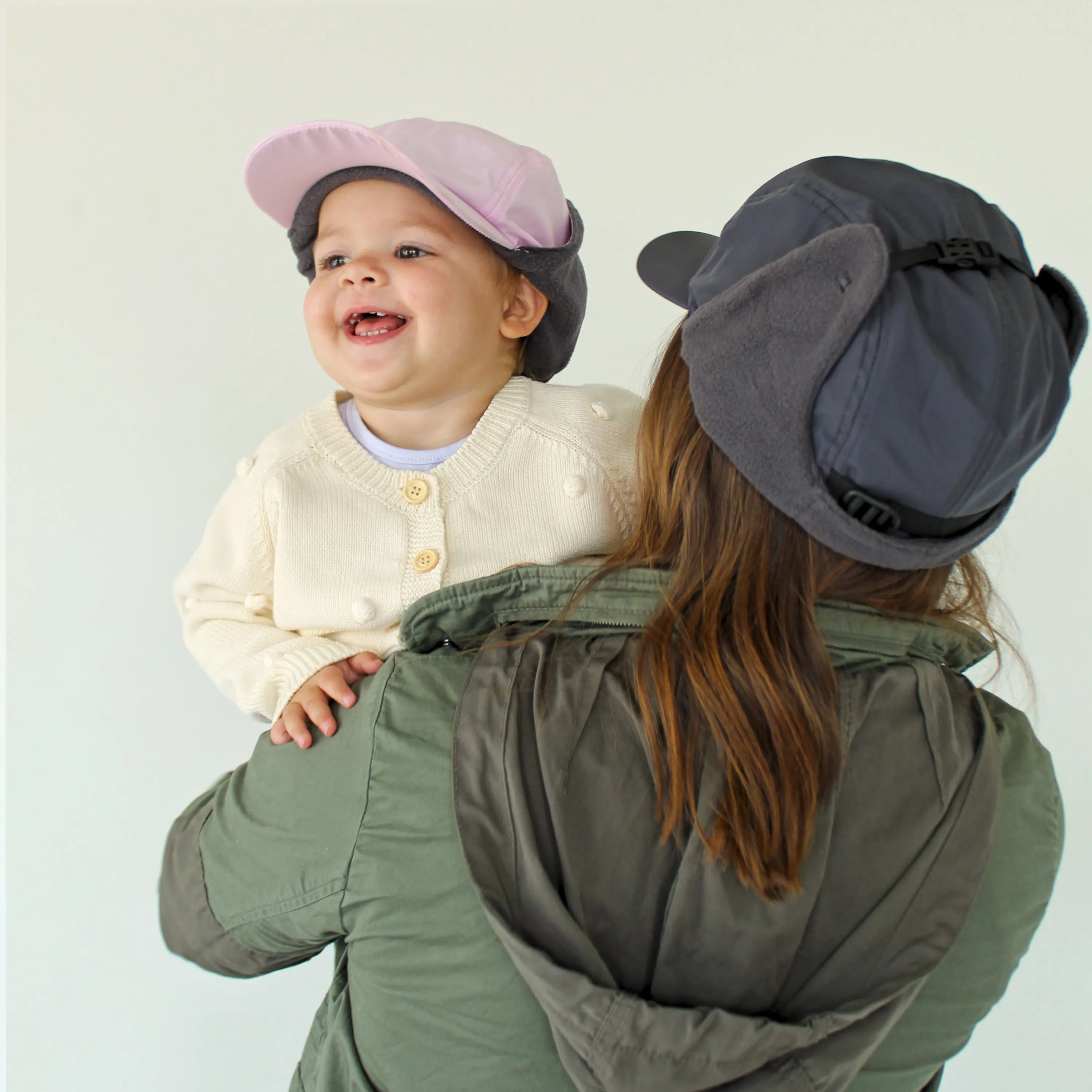 Adult Arctic Chill Winter Convertible Sun Hat | White