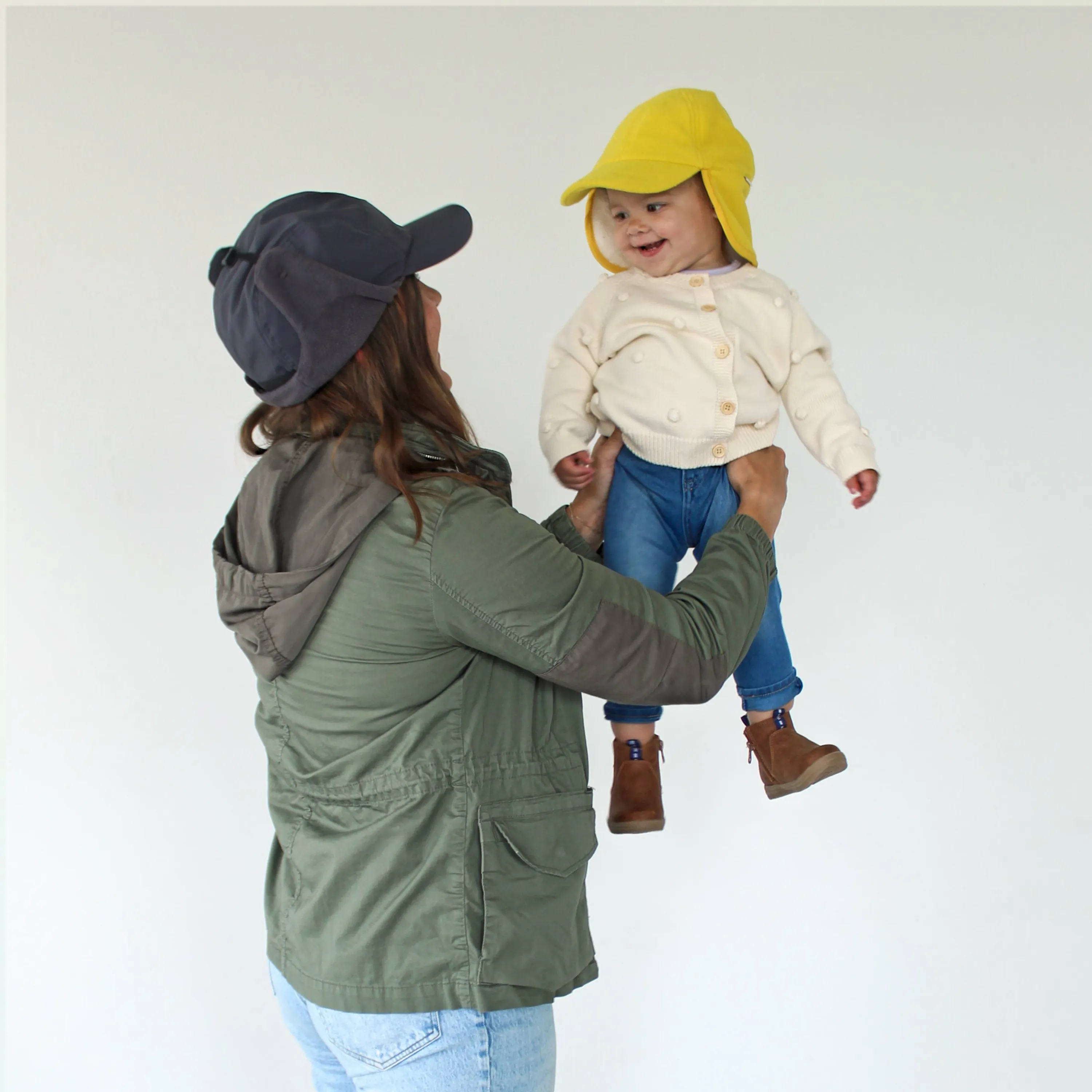 Adult Arctic Chill Winter Convertible Sun Hat | White