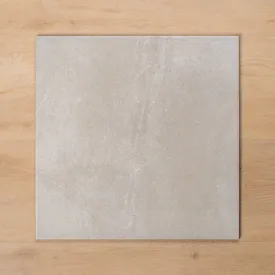 Burleigh Silver External Cushioned Edge Porcelain Tile 450x450mm