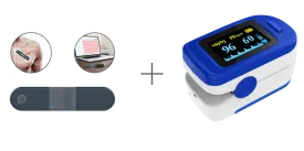 Buy One ECG Recorder Get One FS20C Finger Pulse Oximeter for $1
