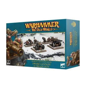 Games Workshop Dwarf Cannon & Organ Gun