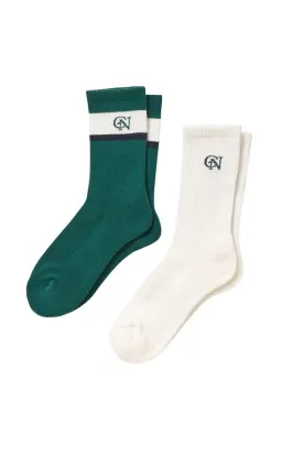 GREENICH LOGO Sports Socks_Set