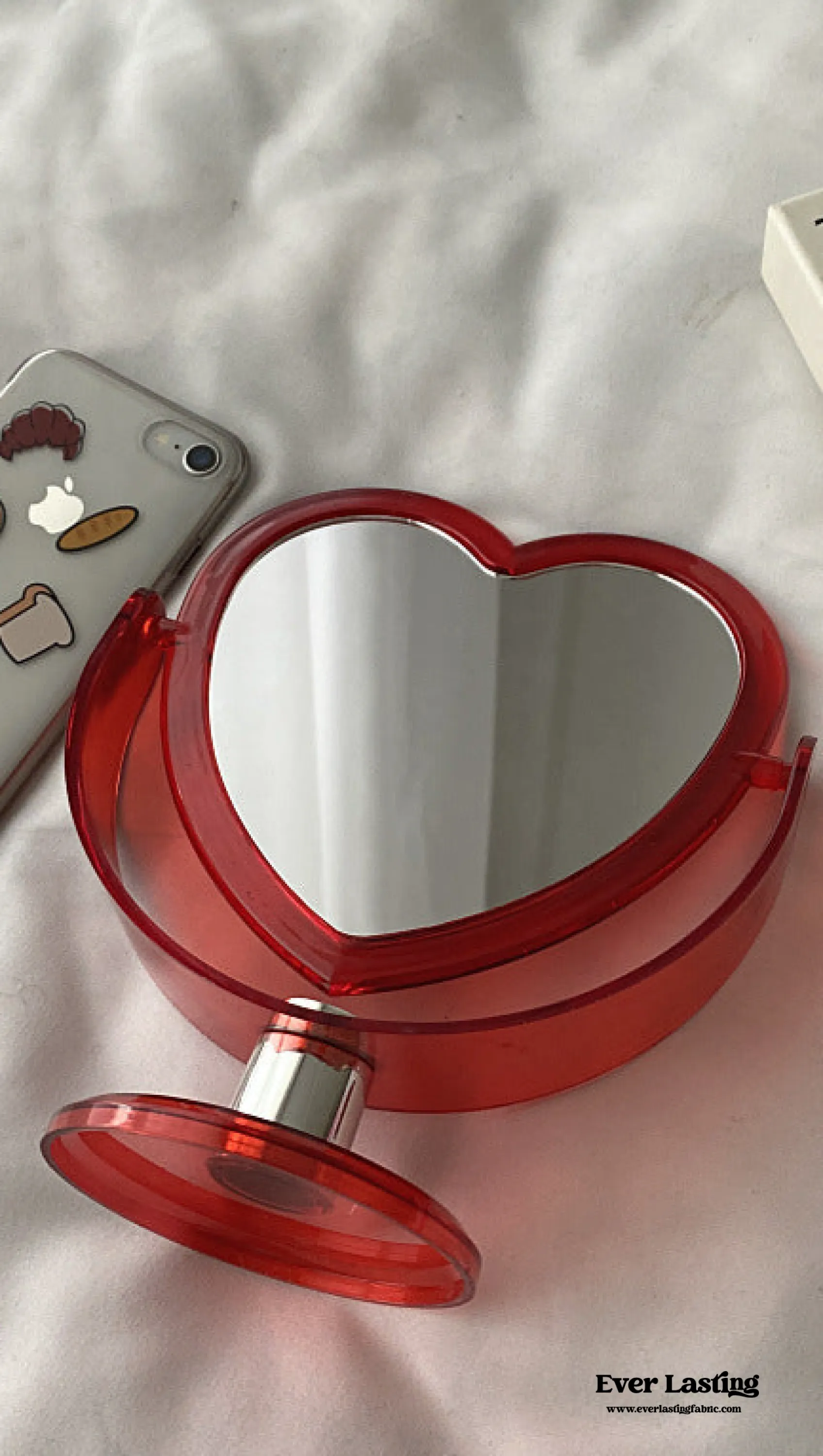 Heart Shape Mirror (3 Colors)