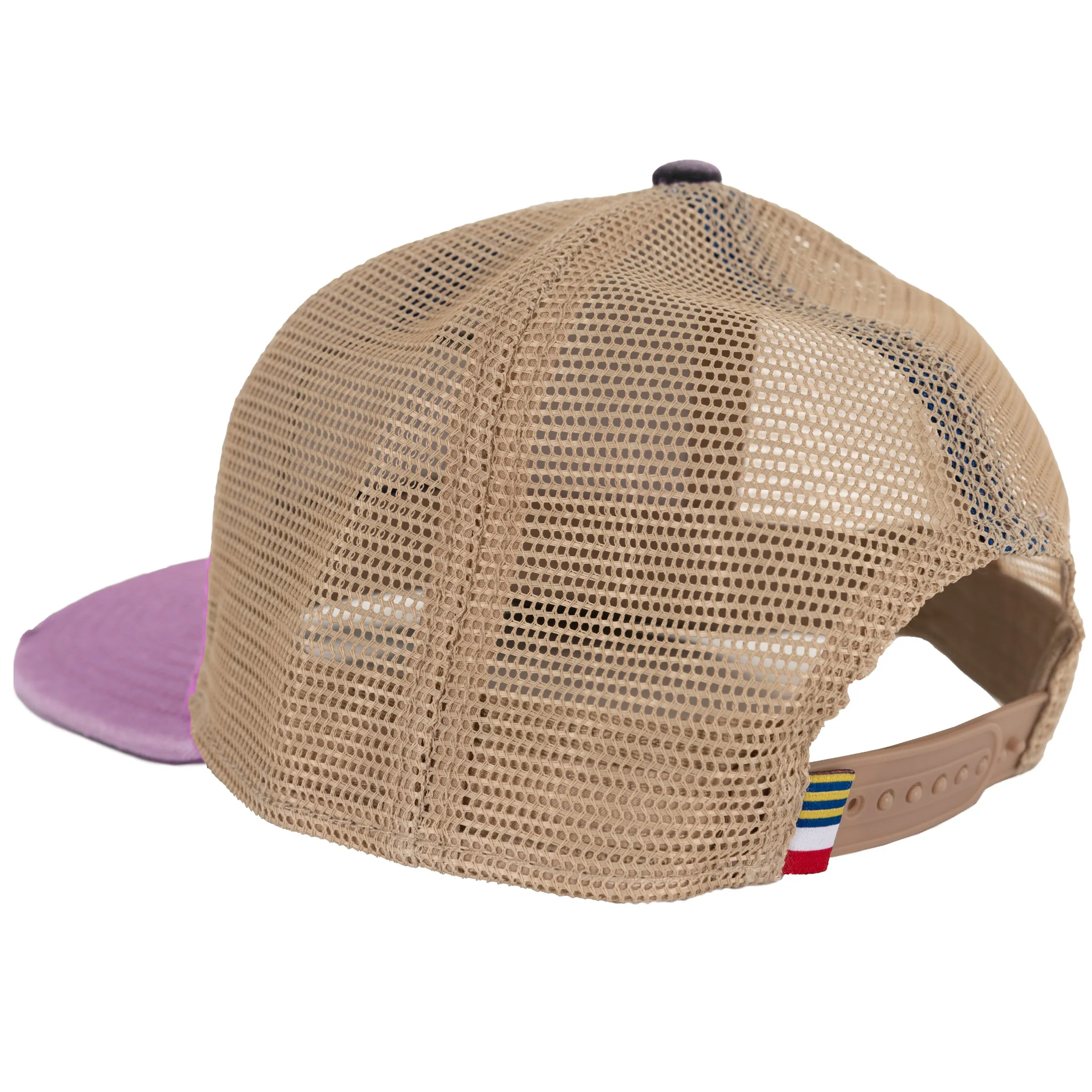Ladies Pink Billfish Patch Mesh Trucker Hat