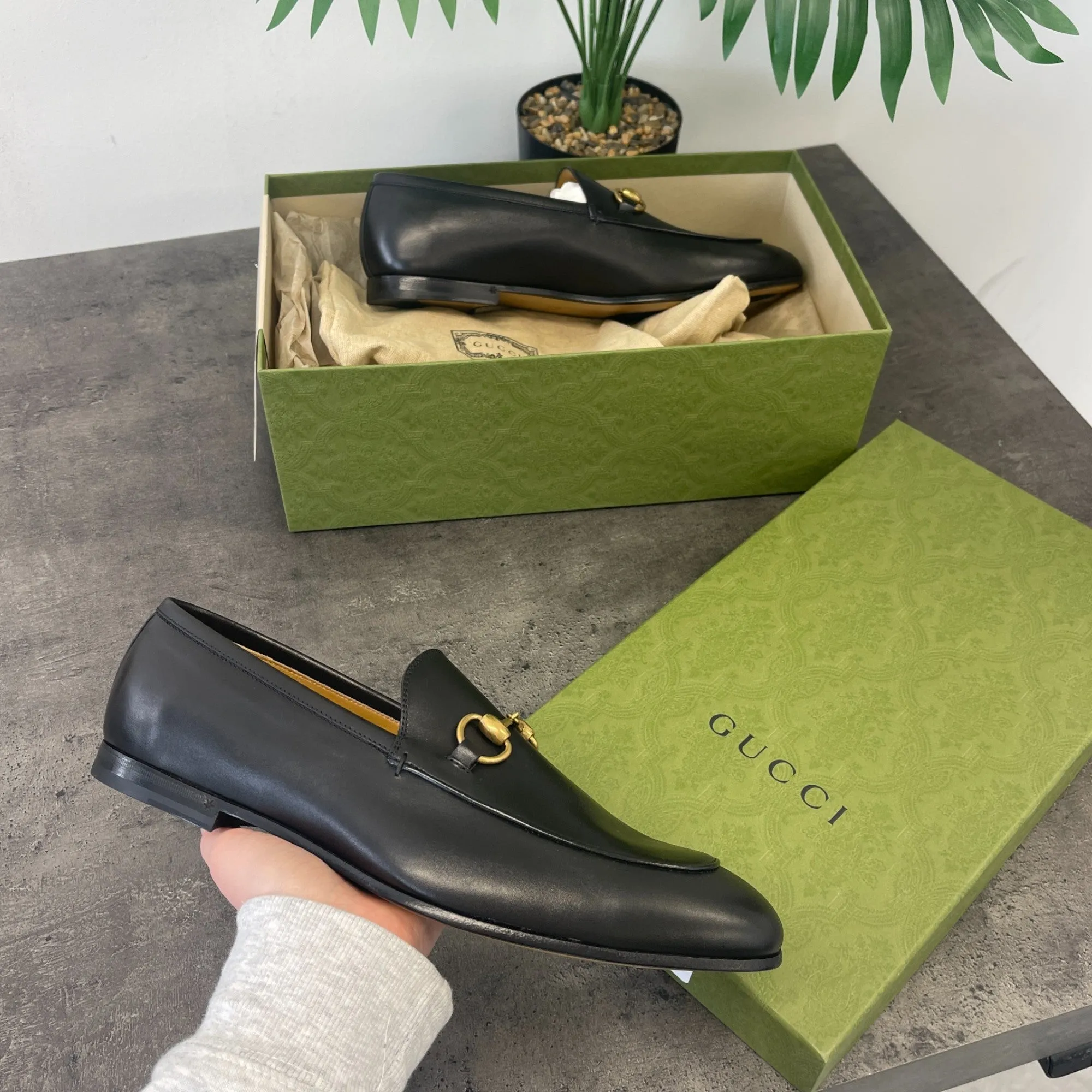 Men's Jordaan Loafers Black Size EU 42.5 / UK 8.5