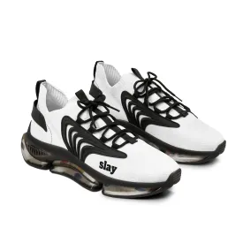 Slay White Mesh Sneakers unisex