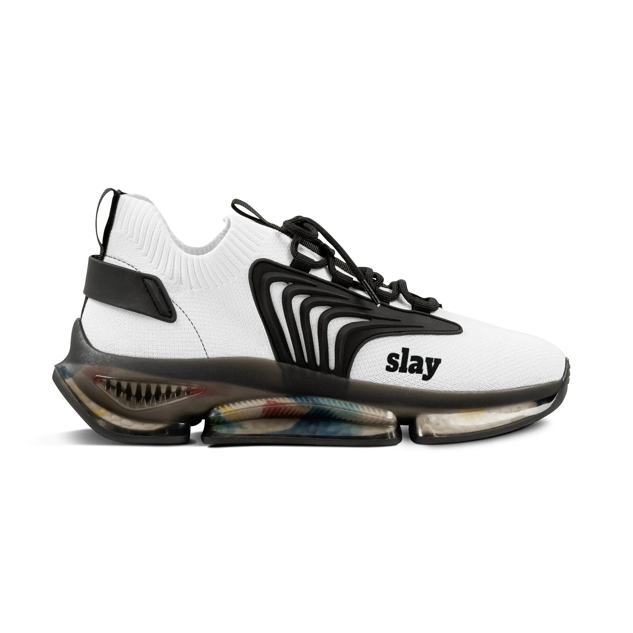 Slay White Mesh Sneakers unisex