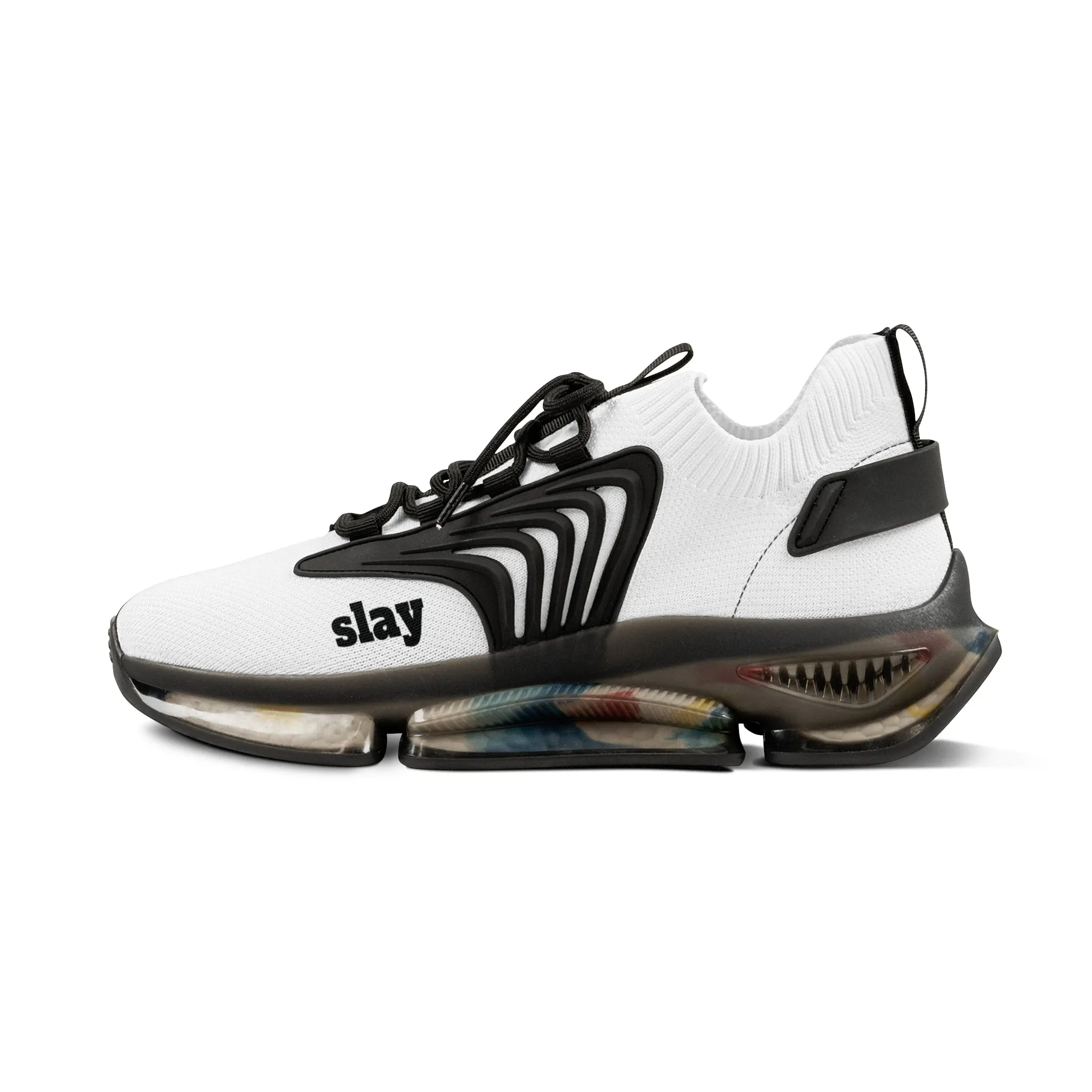 Slay White Mesh Sneakers unisex