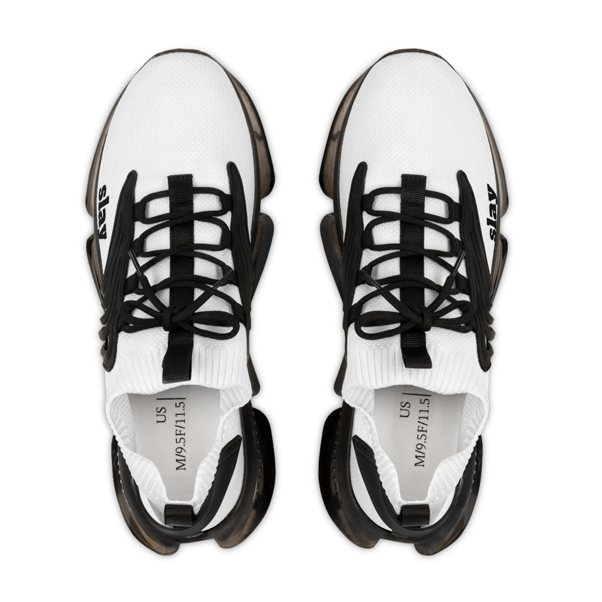 Slay White Mesh Sneakers unisex