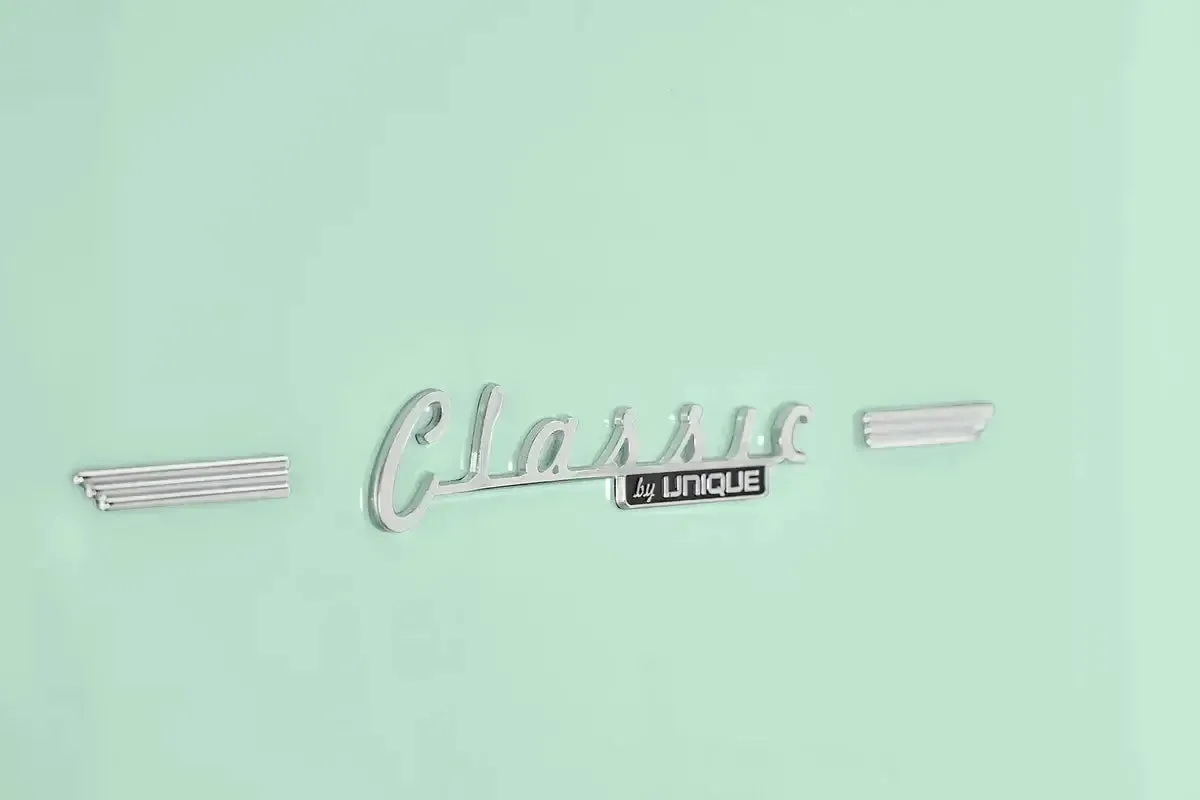Unique 12 cu/ft 340L Classic Retro Bottom Mount Refrigerator