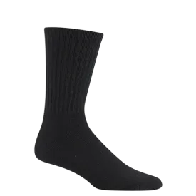 Wigwam Super 60 Crew Midweight Cotton 3 Pack/Black #S1077-052